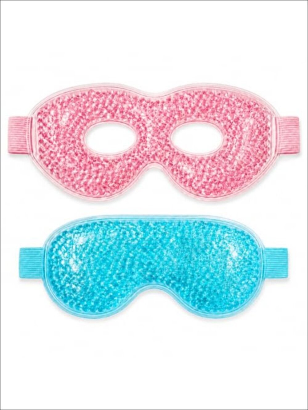 2 Pack Cooling Gel Eye Mask Reusable Hot Cold Compress